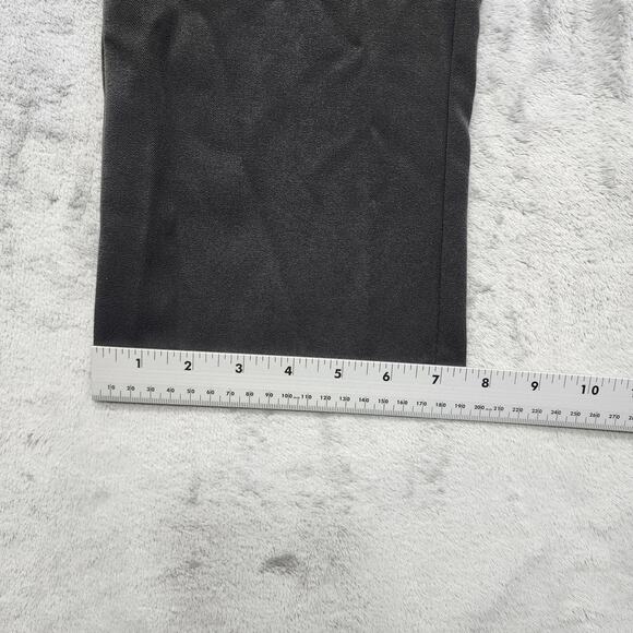 Maurices Pants Women 5/6 Black Low Rise Slim Leg Crop Capri Button Tab Waist - Picture 13 of 14